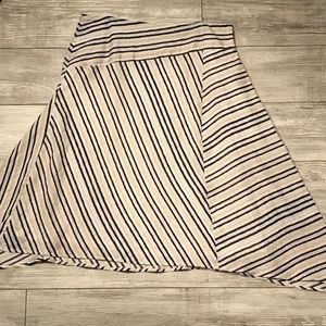 2/$18 Ann Taylor Asymmetrical Lined Skirt 18
